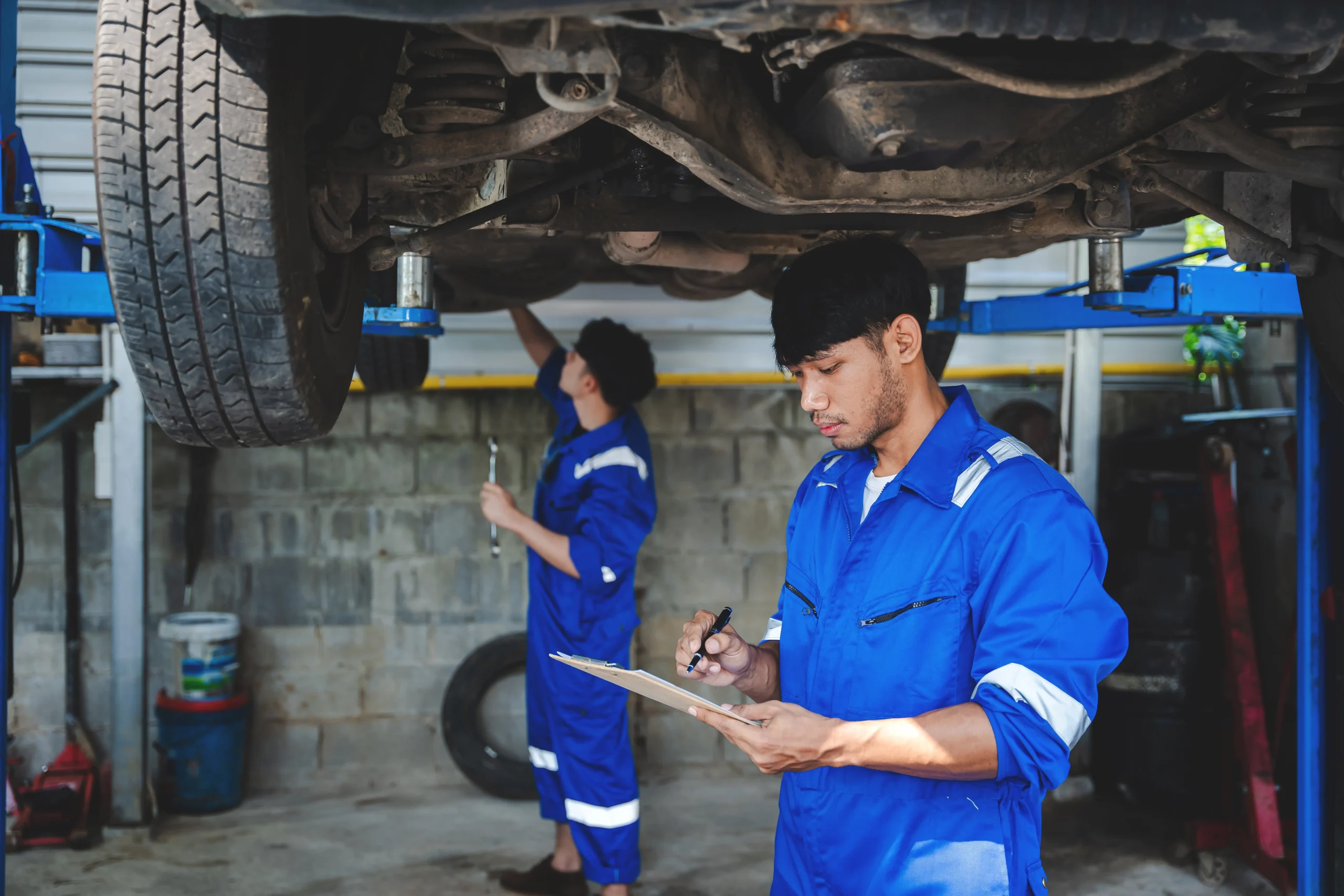 mechanic-inspects-and-maintains-the-engine-for-the-2025-03-09-15-32-15-utc